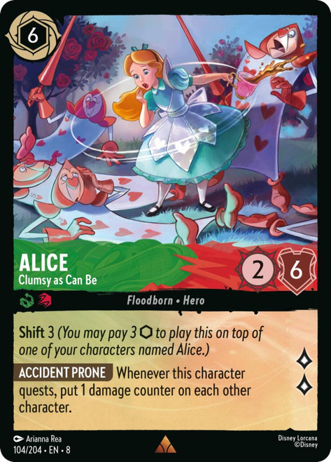 Alice - Clumsy as Can Be (Foil)