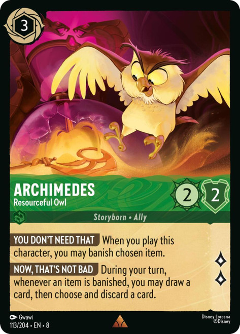 Archimedes - Resourceful Owl (Foil)