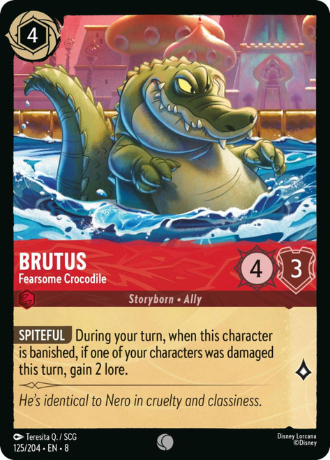 Brutus - Fearsome Crocodile (Foil)
