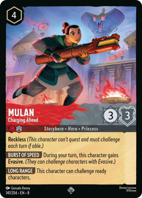 Mulan - Charging Ahead (Foil)