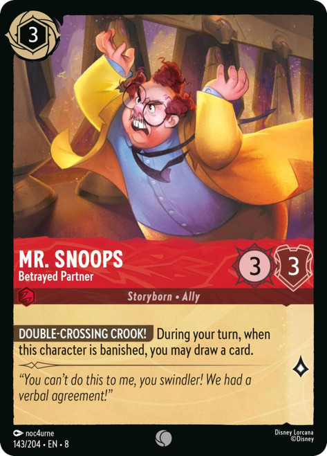 Mr. Snoops - Betrayed Partner (Foil)