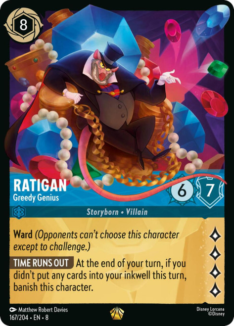 Ratigan - Greedy Genius (Foil)