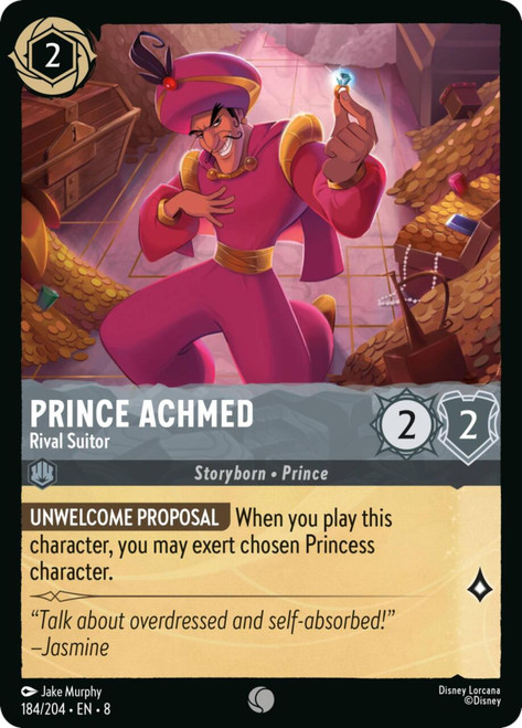 Prince Achmed - Rival Suitor (Foil)