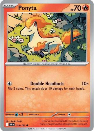 SV Destined Rivals 029/182 Ponyta