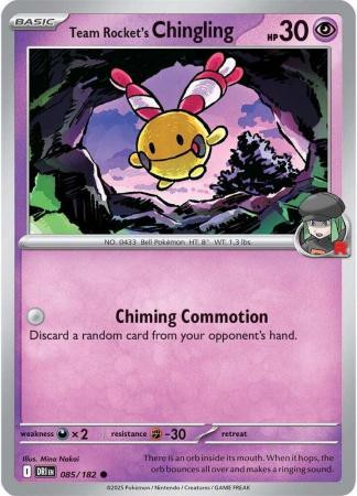 SV Destined Rivals 085/182 Team Rocket's Chingling