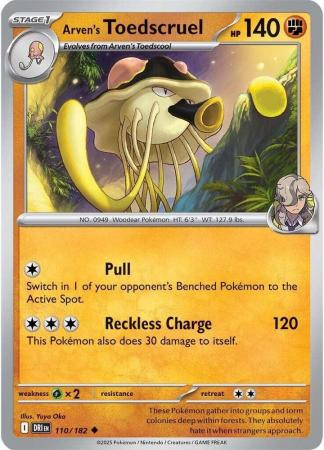 SV Destined Rivals 110/182 Arven's Toedscruel