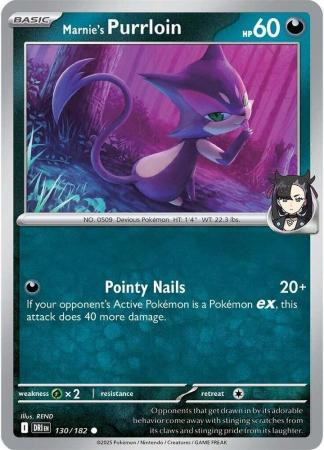 SV Destined Rivals 130/182 Marnie's Purrloin