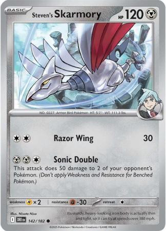 SV Destined Rivals 142/182 Steven's Skarmory