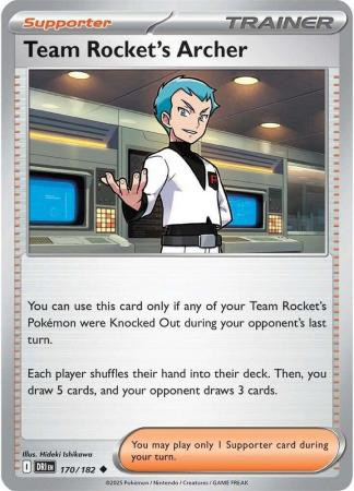 SV Destined Rivals 170/182 Team Rocket’s Archer