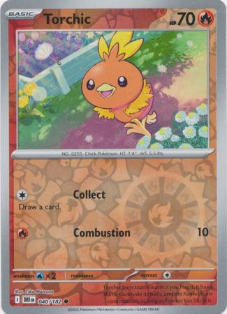 SV Destined Rivals 040/182 Torchic (Reverse Holo)