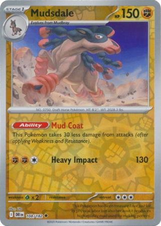 SV Destined Rivals 108/182 Mudsdale (Reverse Holo)