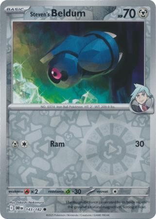 SV Destined Rivals 143/182 Steven's Beldum (Reverse Holo)