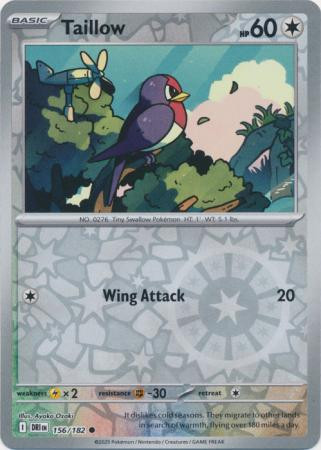 SV Destined Rivals 156/182 Tailow (Reverse Holo)