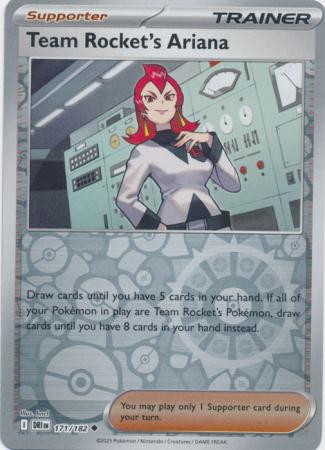 SV Destined Rivals 171/182 Team Rocket’s Ariana (Reverse Holo)