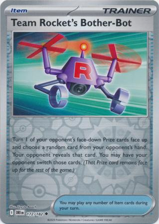 SV Destined Rivals 172/182 Team Rocket's Bother-Bot (Reverse Holo)
