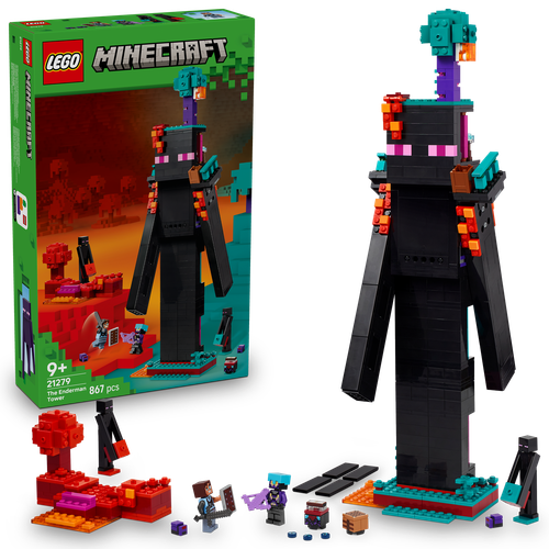 Minecraft The Enderman Tower Set with Figures 21279