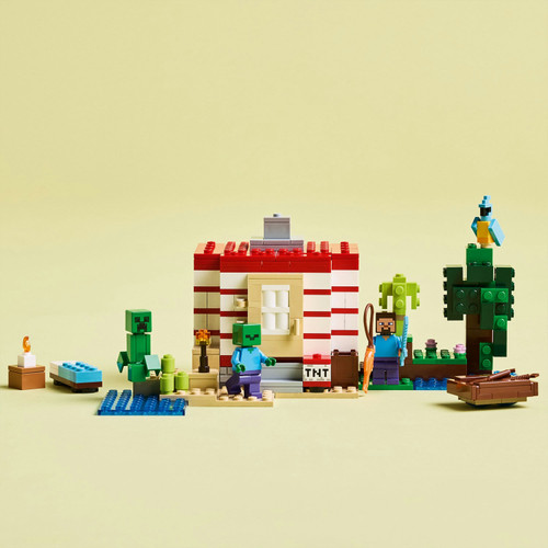 Minecraft The TNT Jungle House Set with Figures 21275
