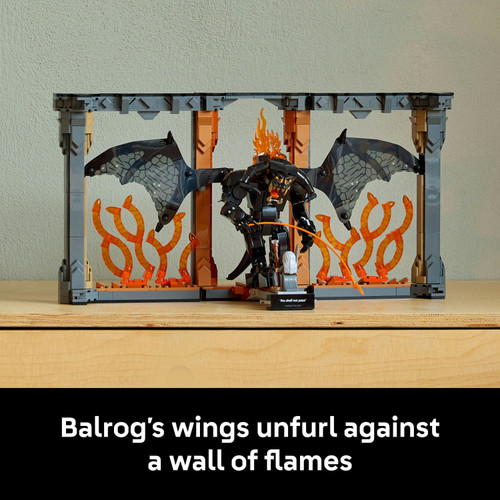 Icons The Lord of the Rings: Balrog Book Nook Set 10367