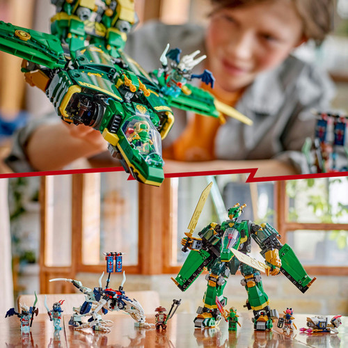 NINJAGO Lloyd's Jet Mech Ninja Set 71845
