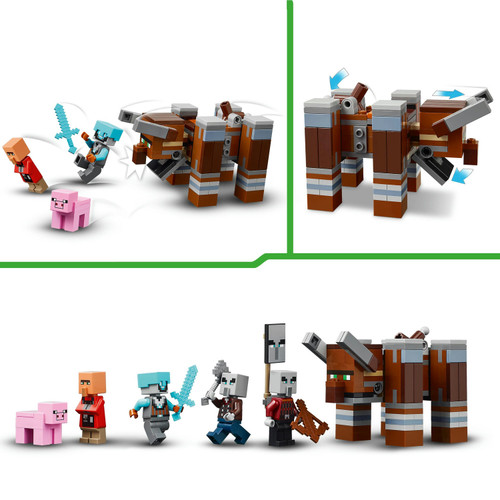 Minecraft The Pillager Outpost and Ravager 21278