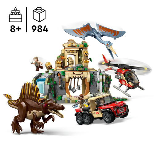 Jurassic World Spinosaurus & Quetzalcoatlus Air Mission 76976