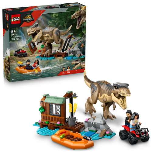 Jurassic World T. rex River Escape 76975