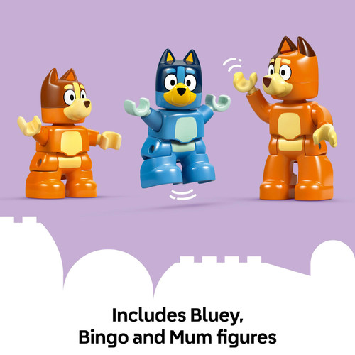 DUPLO Bluey: Bluey's Family House with Memory Game 10459