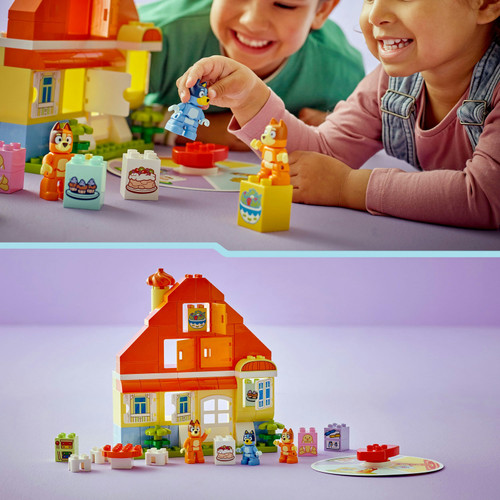 DUPLO Bluey: Bluey's Family House with Memory Game 10459