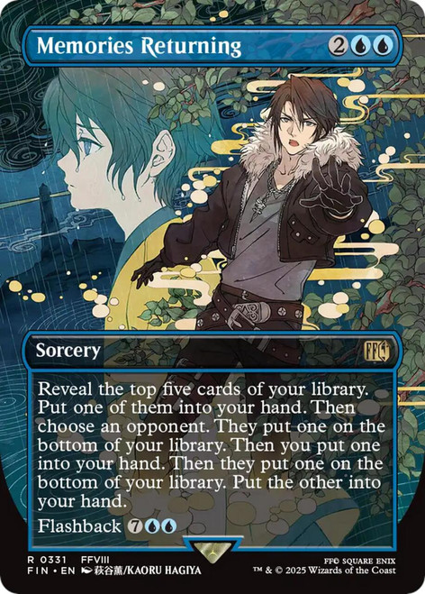 Memories Returning (Borderless Art)