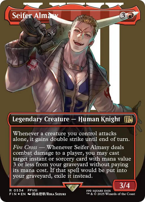 Seifer Almasy (Borderless Character Surge Foil)