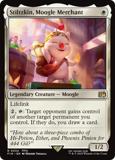 Stiltzkin, Moogle Merchant (Foil)