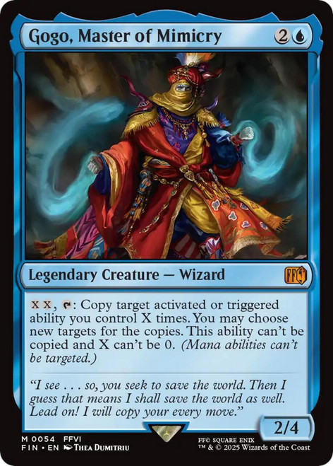 Gogo, Master of Mimicry (Foil)