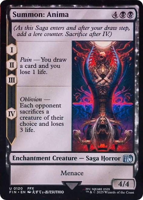 Summon: Anima (Borderless Art) (Foil) | Magic Madhouse