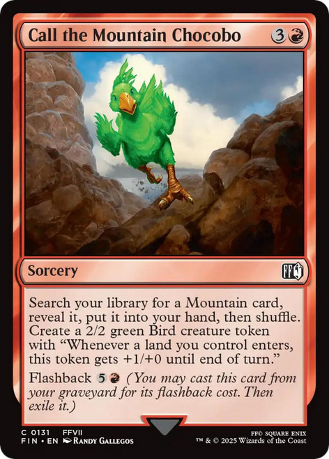 Call the Mountain Chocobo (Foil)