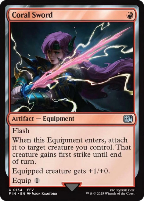 Coral Sword (Foil)