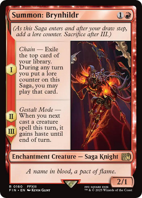 Summon: Brynhildr (Foil)