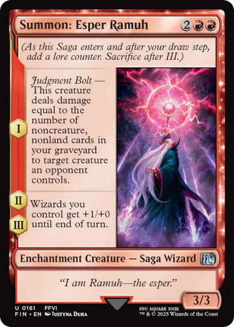 Summon: Esper Ramuh (Foil)