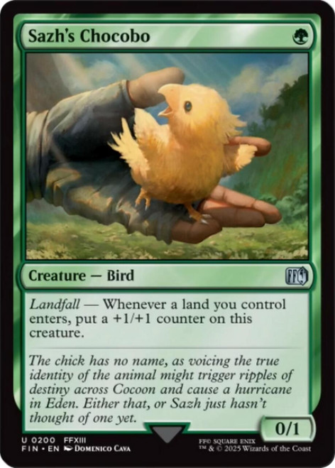 Sazh's Chocobo (Foil)
