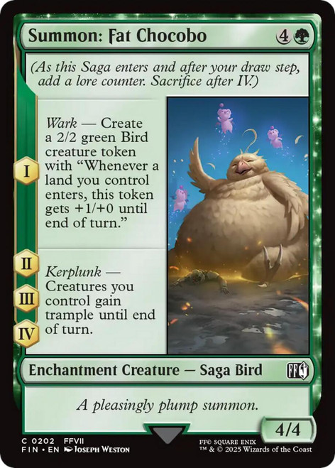 Summon: Fat Chocobo (Foil)