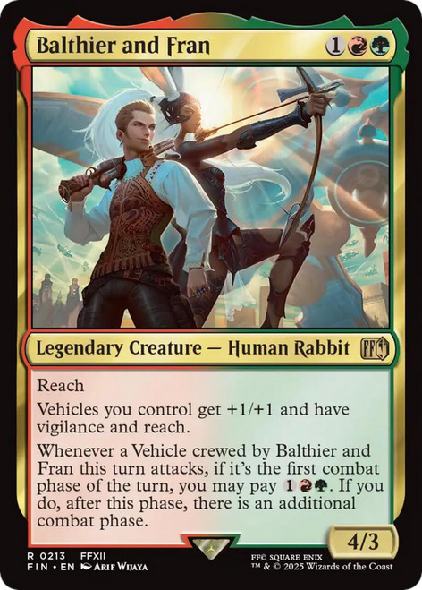 Balthier and Fran (Foil)