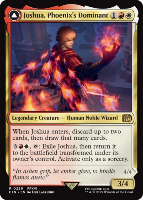 Joshua, Phoenix's Dominant // Phoenix, Warden of Fire (Foil)