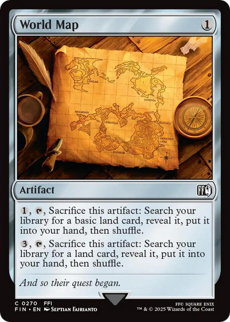 World Map (Foil)