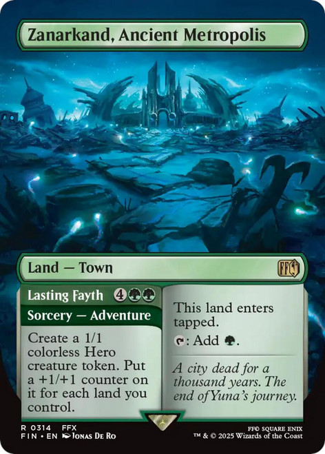 Zanarkand, Ancient Metropolis (Borderless Art) (Foil)