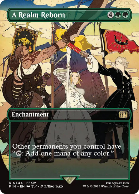 A Realm Reborn (Borderless Art) (Foil)