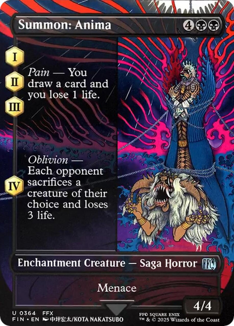Summon: Anima (Borderless Art) (Foil)