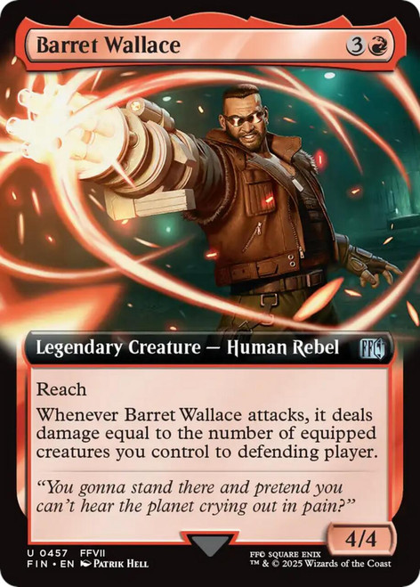 Barret Wallace (Extended Art) (Foil)
