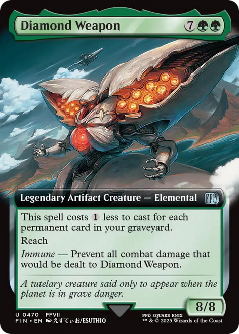 Diamond Weapon (Extended Art) (Foil)