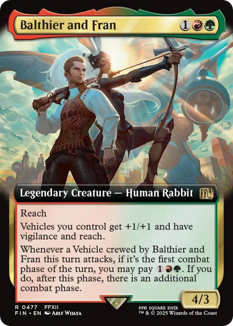 Balthier and Fran (Extended Art) (Foil)