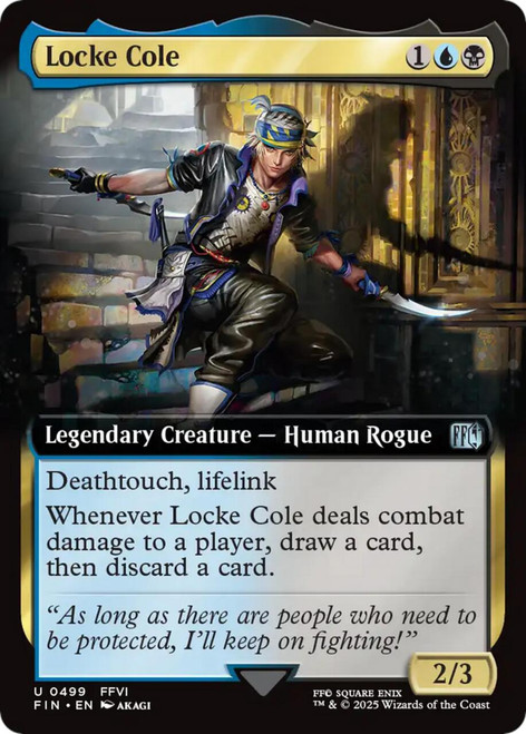 Locke Cole (Extended Art) (Foil)