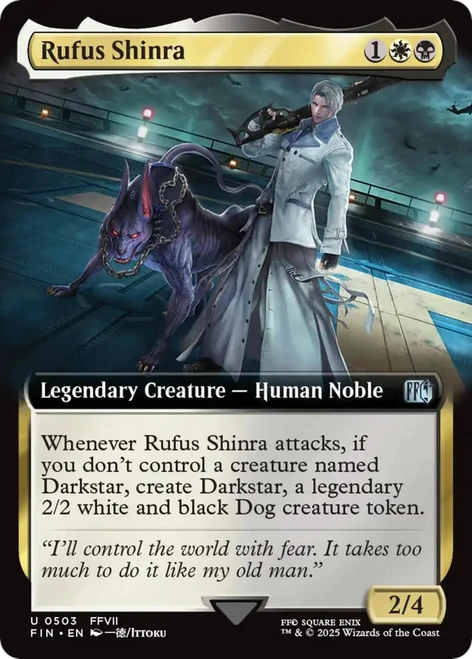Rufus Shinra (Extended Art) (Foil)